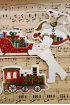 Vianočné porcelánové ozdoby - Polar expres